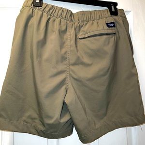 A&F All Day Shorts - Olive Color, 7in Inseam, Lined, Very Lightly Worn